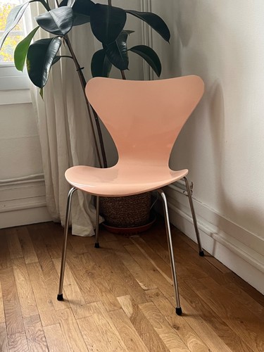 Chaise arne jacobsen rose - arne,