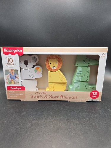 Fisher price wooden stack - price, &