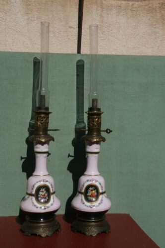 Paire lampes pétrole - paire, à