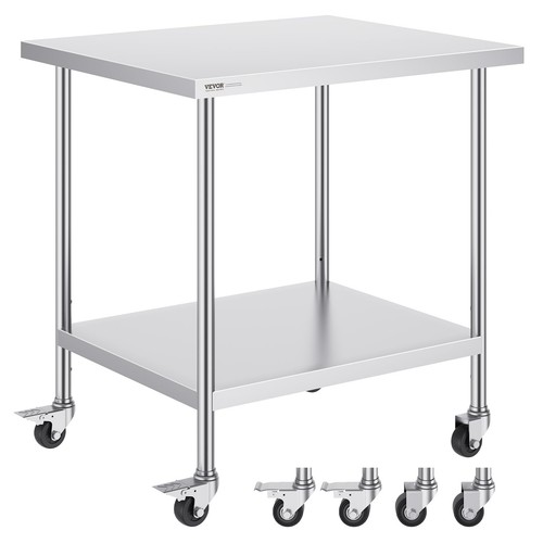 Table travail acier - en,