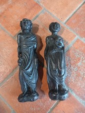 Paire de statuettes cariatides