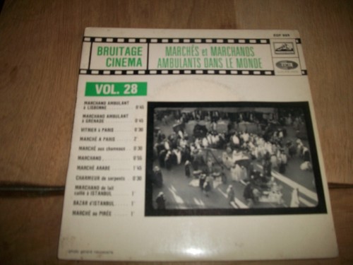 Vinyle tour bruitage - 45,