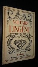 L'INGÉNU - Voltaire - A L'ENSEIGNE DU POT CASSÉ - 1927