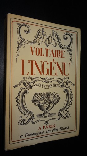 Ingénu voltaire a - voltaire,