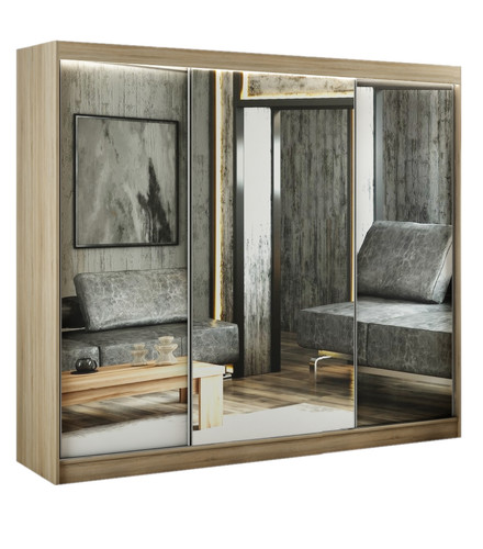 Armoire portes coulissantes - armoire, à
