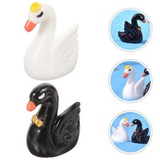 24 Pcs Figurine De Cygne