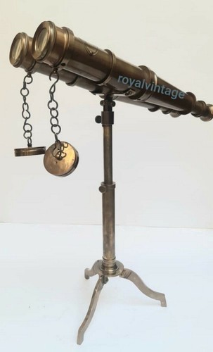 Ancien télescope binoculaire