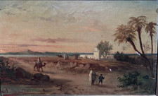 Tableau ancien Louis Auguste