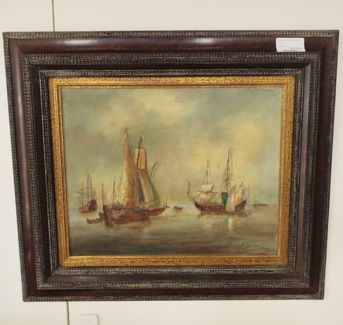 Tableau huile sur - huile,