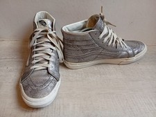 Vans Baskets montante cuir Snake grise T 40 - mis 1 fois