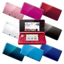 Console Nintendo 3DS uniquement rang A différentes couleurs japonaises foncti...