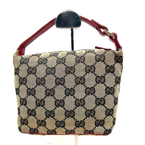 Gucci canvas leather mini - canvas,