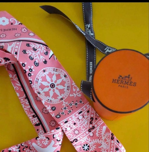 Foulard hermès twilly soie - foulard, en