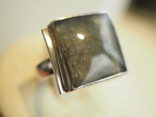Grosse bague vintage - bague, argent