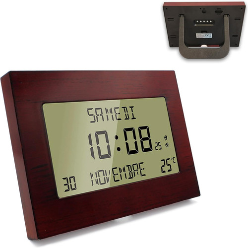 Horloge réveil numérique - -,