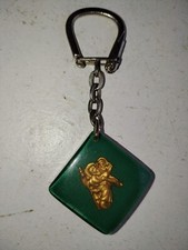 Porte clé Saint Christophe Caltex Voiture Ancienne Garage Ancien OLD KEYRING N32