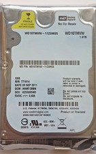 WD10TMVW-11ZSMS5 DCM: HHMT2BBN SN WXG1Axxxxxxx 03 SEP 2011 Thaïlande