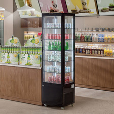 VEVOR Vitrine Réfrigérée Pour Pâtisserie Boulangerie Gâteaux 278 L 5 Niveaux