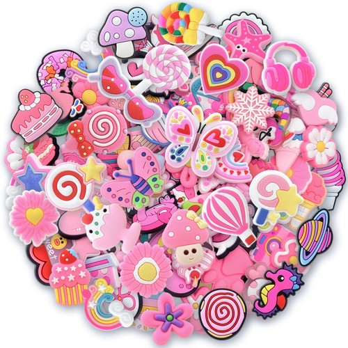 Pcs random pink croc - pcs,