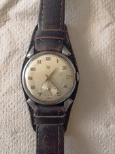 Montre Lip Ancienne Vintage Boîtier Corne De Vache Non Fonctionnelle