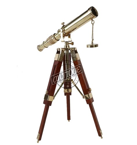 Téléscope en bois - w/,