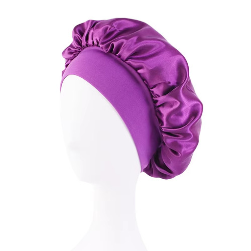 Bonnet nuit satin à - en,