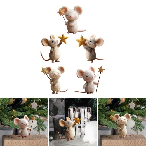 Souris feutre faites - souris,
