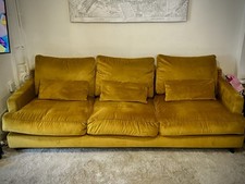 Canapé AMPM Alwine 4 places Velours