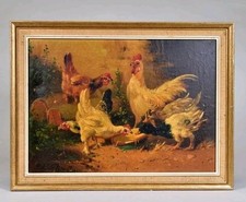 Henri SCHOUTEN 1857-1927 Coq