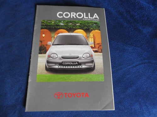 Catalogue toyota corolla et - toyota,