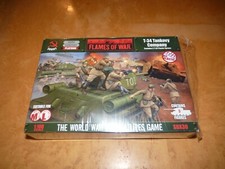 RARE! "FLAMES OF WAR : T-34 TANKOVY COMPANY" neuf, sous plastique