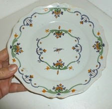 ASSIETTE NEVERS  ou    la ROCHELLE   XVIIIe     