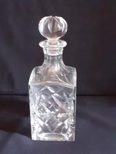 Carafe à whisky 50 cl en cristal de St Louis estampillée dessous années 1960