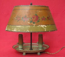 Lampe bouillotte xix ème - lampe, tole