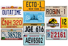 Lot de 10 plaques