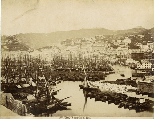 Italie genova panorama del - italie,, genova,