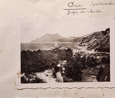 AZ659 photo circa septembre 1949 paysage corse montagne golfe de porto