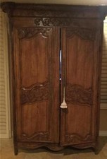 Antique French Country Armoire