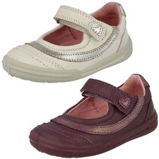 Filles Violet Ou Blanc Cuir Startrite Flexy Doux Chaussures: Plume