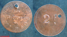TOURS, 2 Frs Cercle-Mess Sous-Officiers 31e Rgt d'Aviation et Observation, percé