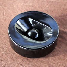 Cendrier Manade Noir Jean René Talopp pour Samp Modèle Corolle Design 70's TBE