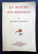 LE ROSTRE AUX MOSAÎQUES, J-M