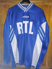 Maillot porté football Adidas Taille  XL RTL Coupe de France SC Bastia
