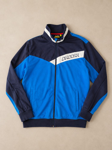 Veste diadora vintage bleue - diadora,
