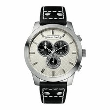Montre Homme Chronographe Marc Ecko E14539G1 Grande Boîtier 47Mm Acier Cuir Noir