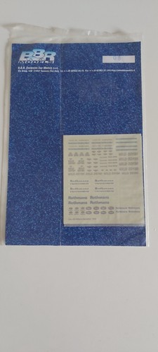Bbr decals williams - 1/43,