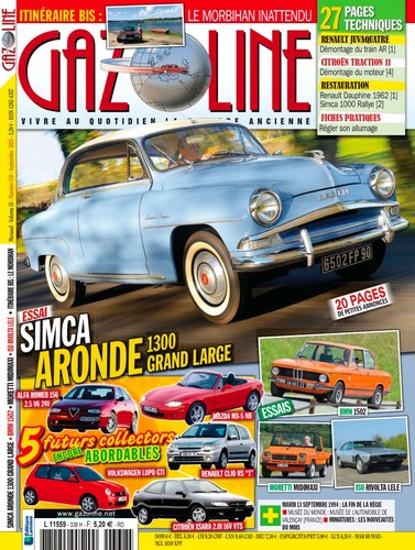 Gazoline 338 septembre - gazoline,
