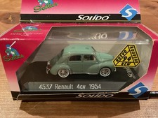 Voiture Solido 1/43 Renault 4 CV 1954 , ref : 4537