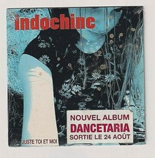 INDOCHINE  2 TITRES CD SINGLE JUSTE TOI ET MOI /SHE NIGHT
