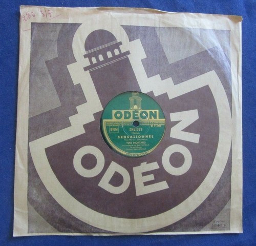 Disque tours yves montand - 78,